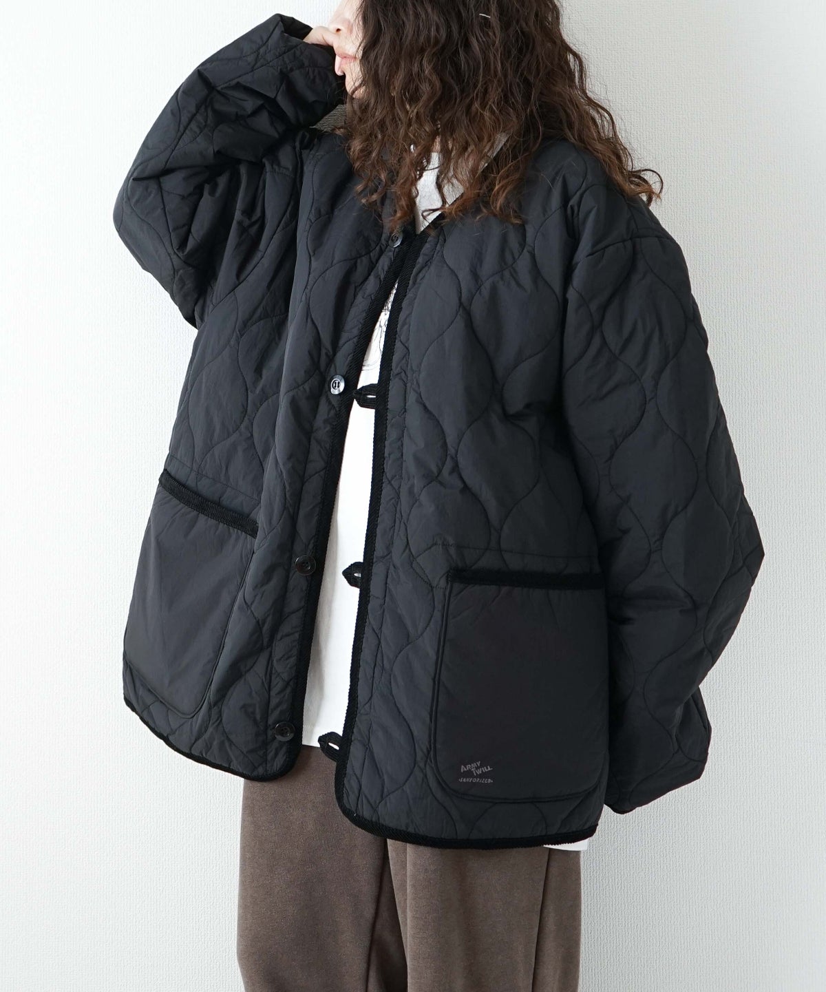 ARMY TWILL｜Quilting Reversible Jacket [[AM-2654007]][D]