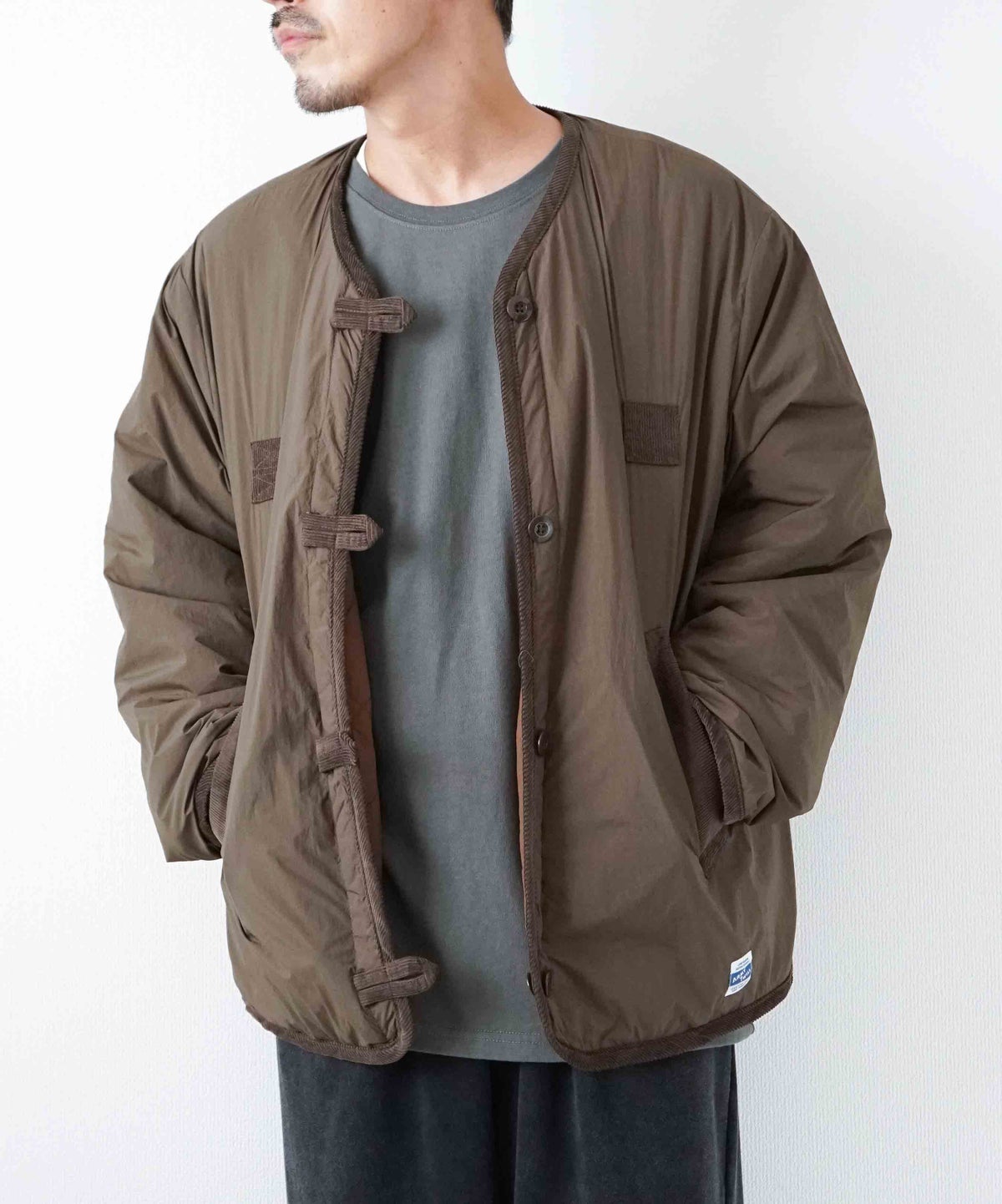 ARMY TWILL｜Quilting Reversible Jacket [[AM-2654007]][D]