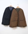ARMY TWILL｜Quilting Reversible Jacket [[AM-2654007]][D]