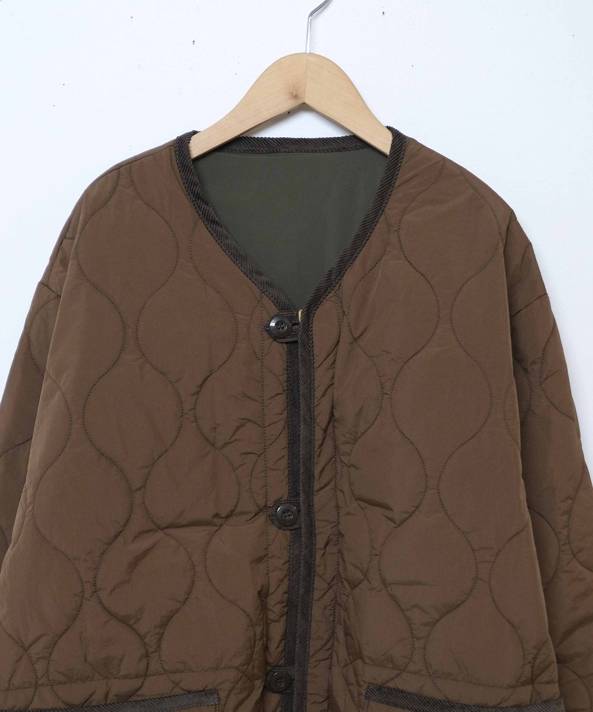 ARMY TWILL｜Quilting Reversible Jacket [[AM-2654007]][D]
