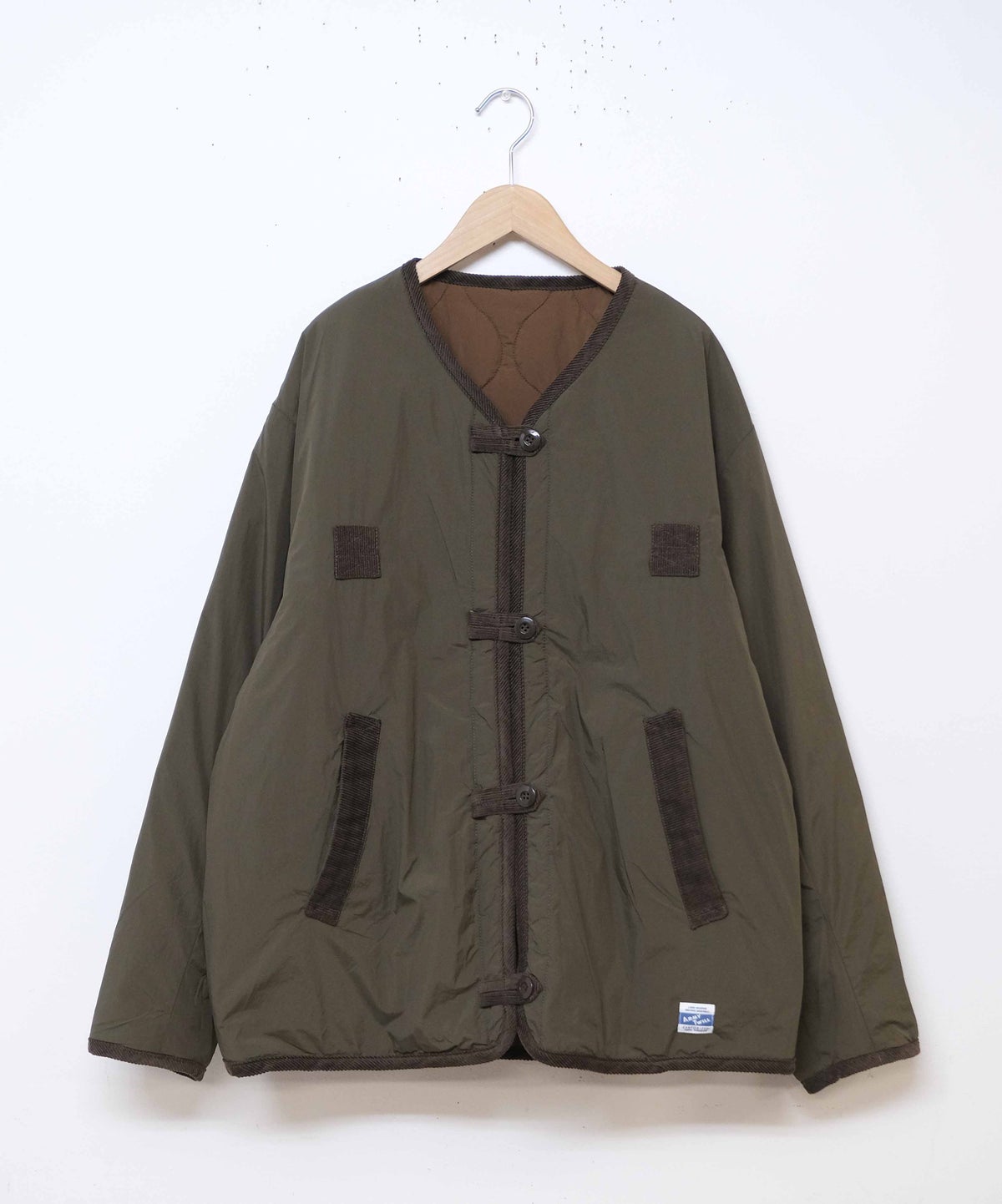 ARMY TWILL｜Quilting Reversible Jacket [[AM-2654007]][D]