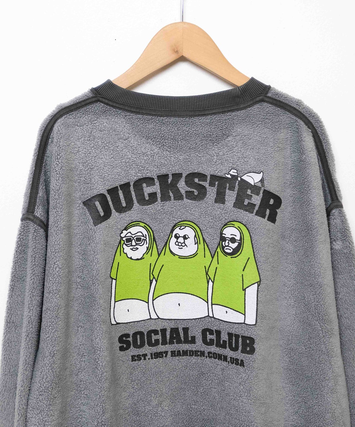 duckster｜リバーシブル　クルーネックスウェット [[9020201]][D]