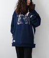 duckster｜名場面刺繍プルオーバーパーカー [[9020202]][D]