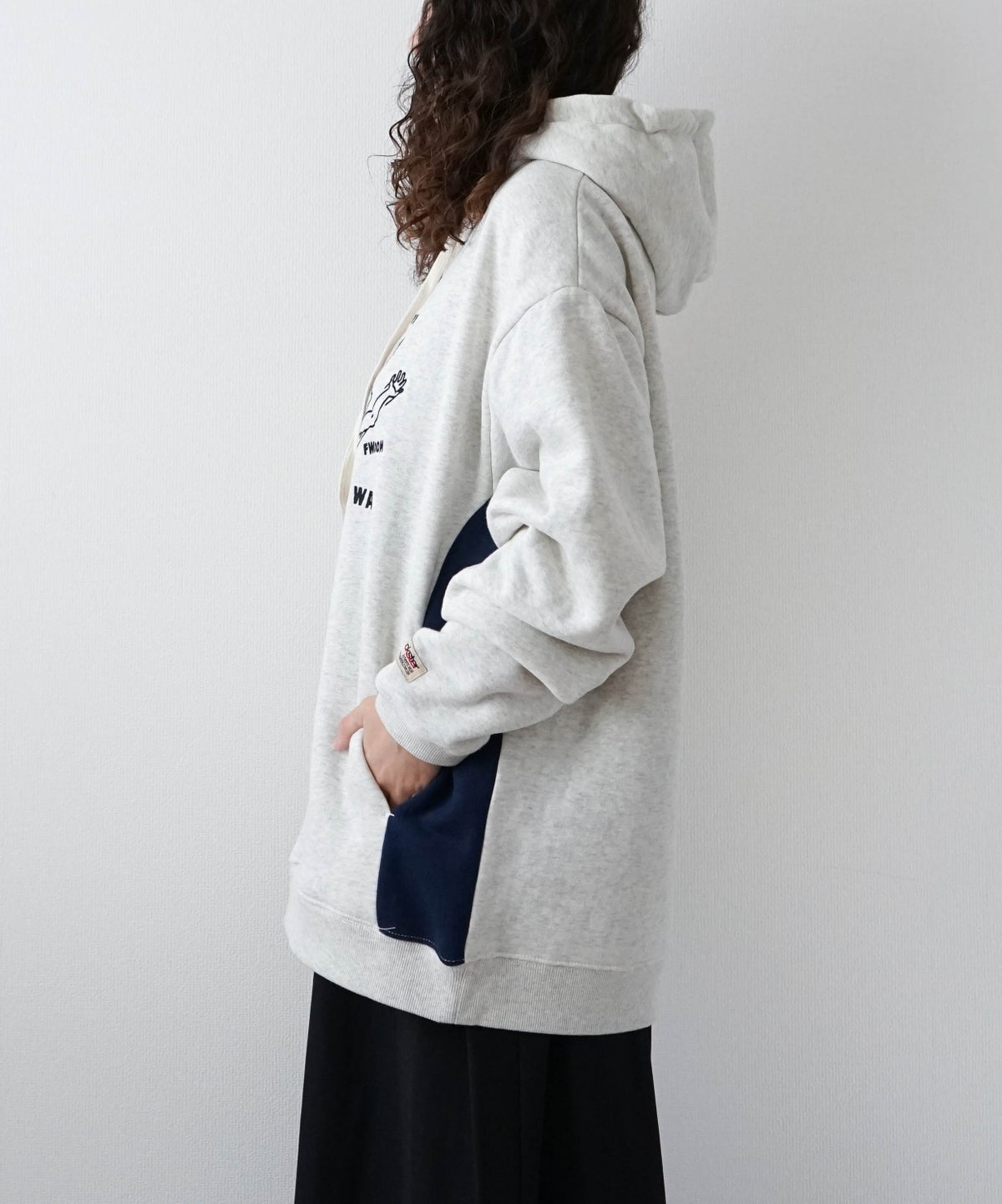 duckster｜名場面刺繍プルオーバーパーカー [[9020202]][D]