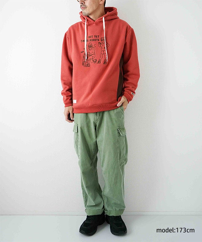 duckster｜名場面刺繍プルオーバーパーカー [[9020202]][D]