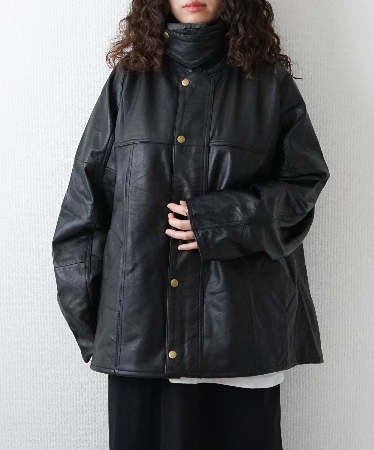 yoused｜LEATHER DRIVERS JKT [[LEATHER DRIVERS JKT-26]][D]