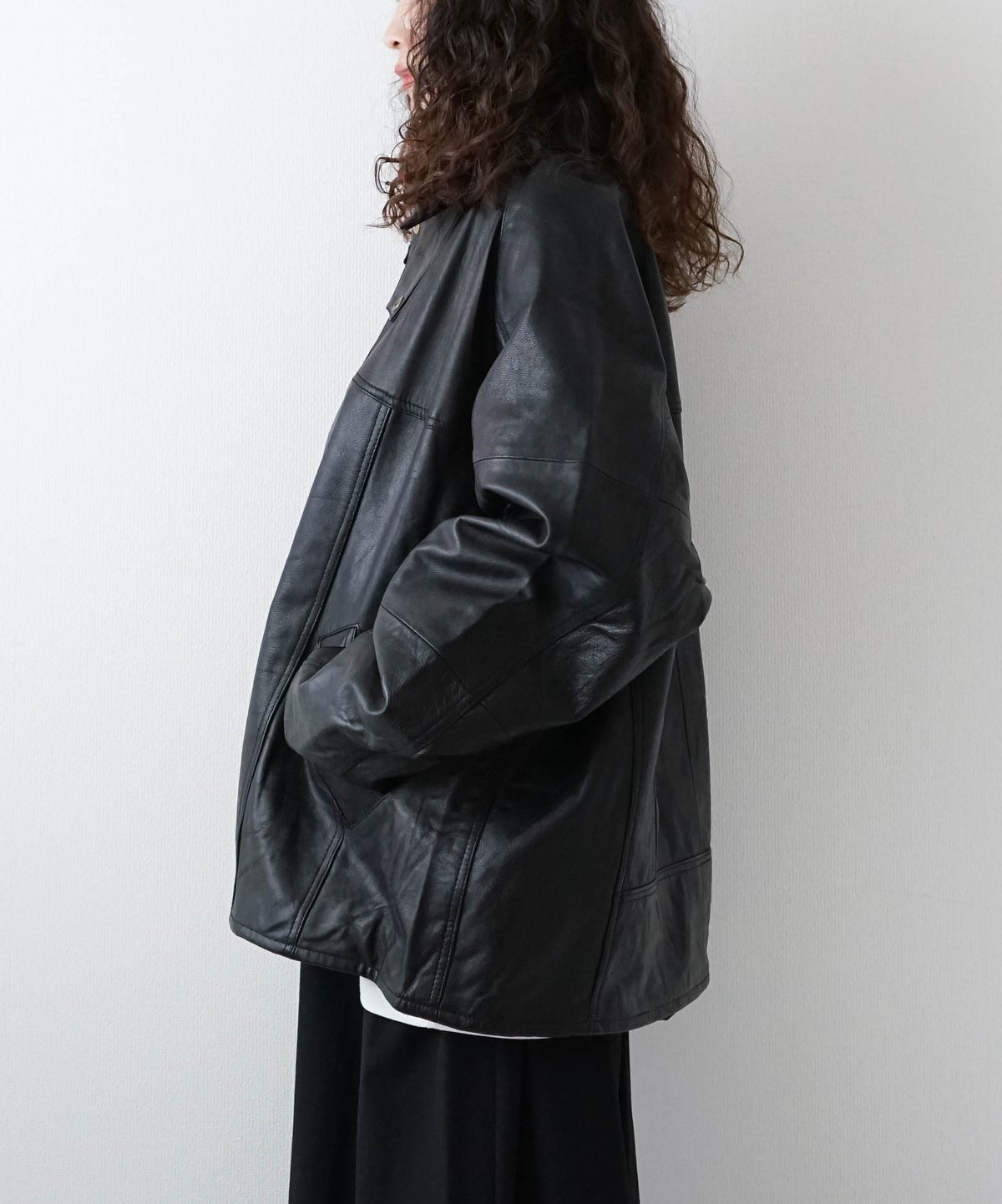 yoused｜LEATHER DRIVERS JKT [[LEATHER DRIVERS JKT-26]][D]