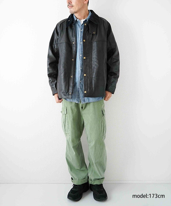 yoused｜LEATHER DRIVERS JKT [[LEATHER DRIVERS JKT-26]][D]