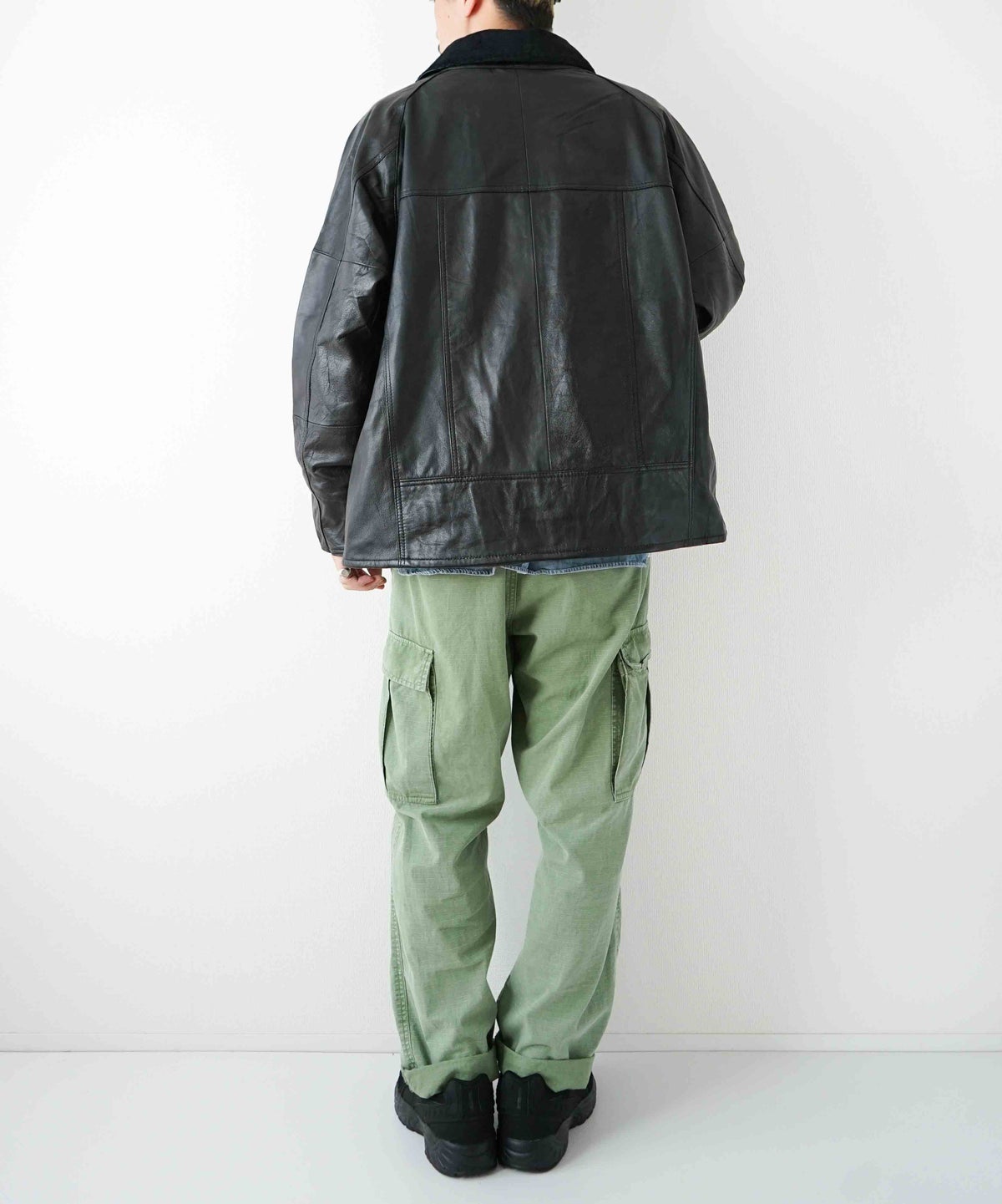 yoused｜LEATHER DRIVERS JKT [[LEATHER DRIVERS JKT-26]][D]