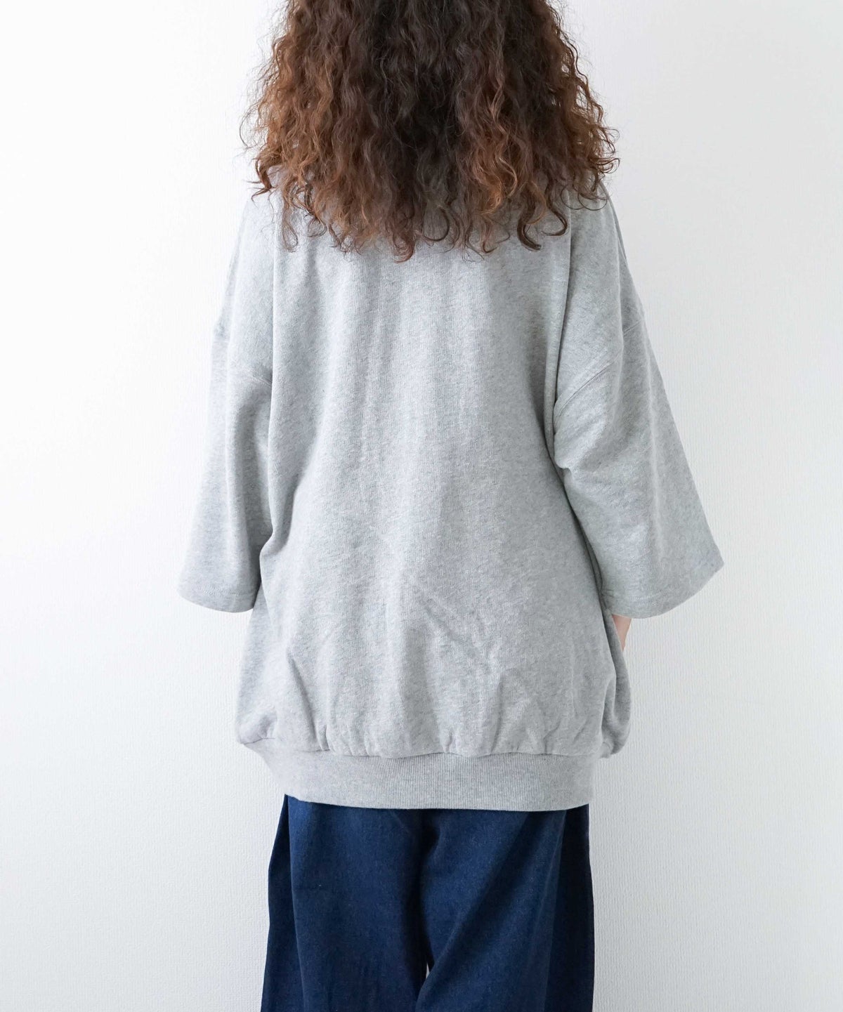 day standard｜裏毛WAOH8分袖トレーナー [[W3116222]][D]
