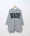  day standard｜裏毛WAOH8分袖トレーナー [[W3116222]][D]