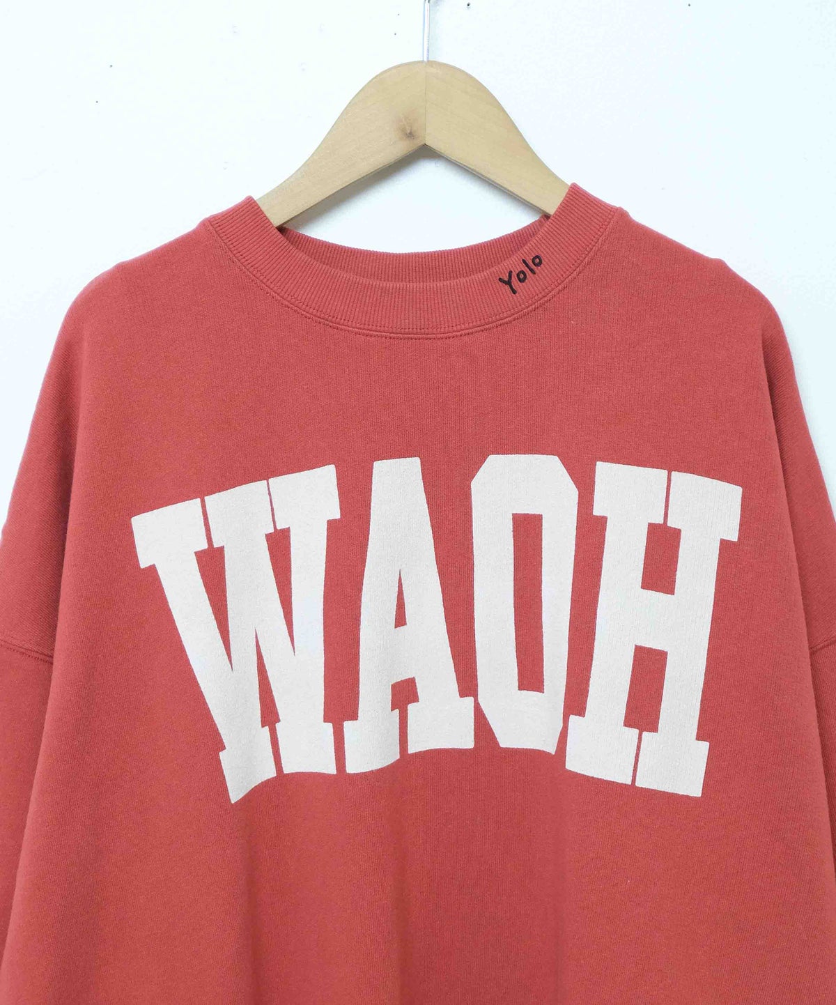  day standard｜裏毛WAOH8分袖トレーナー [[W3116222]][D]
