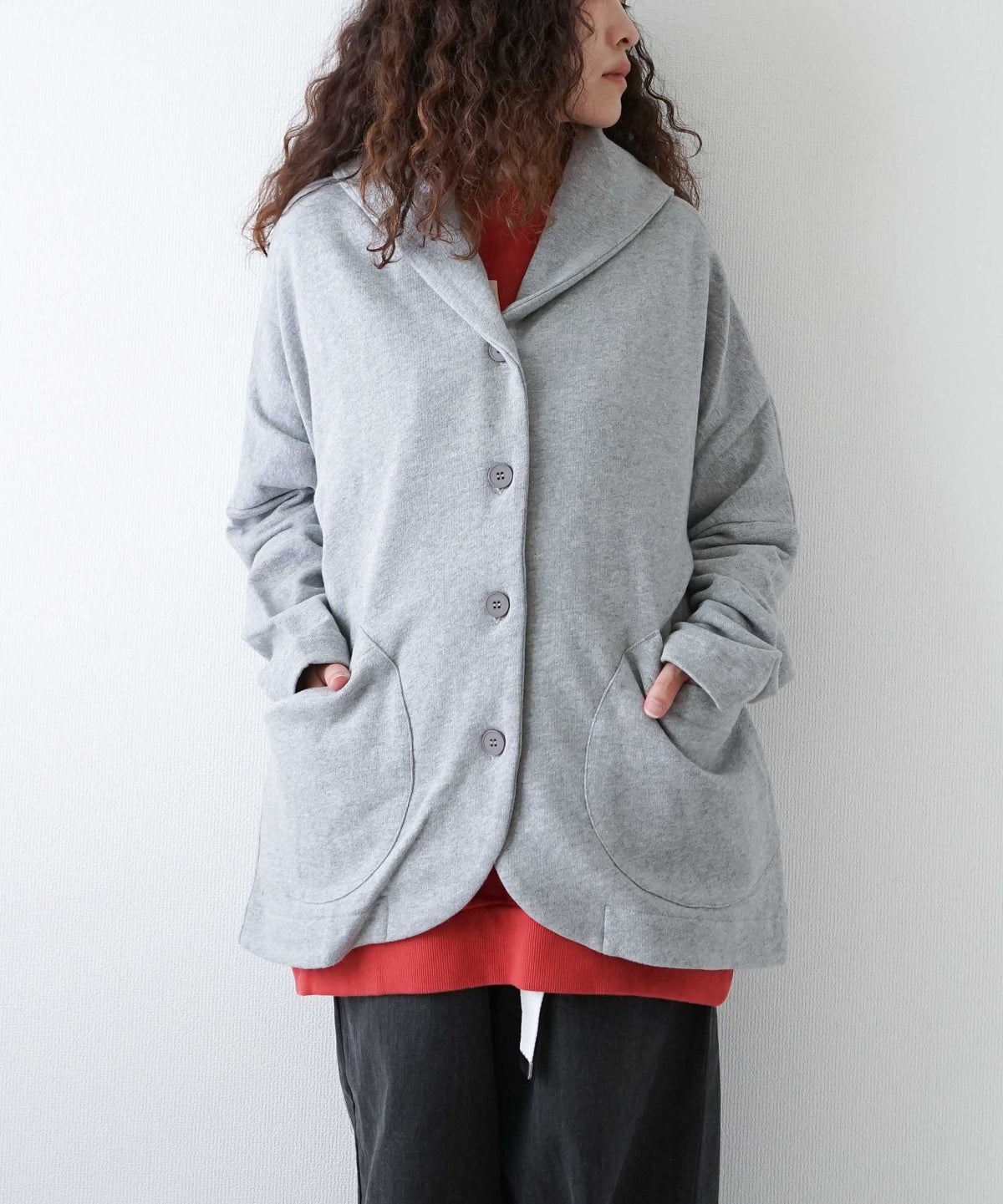 day standard｜裏毛カーディガン [[W8116222]][D]