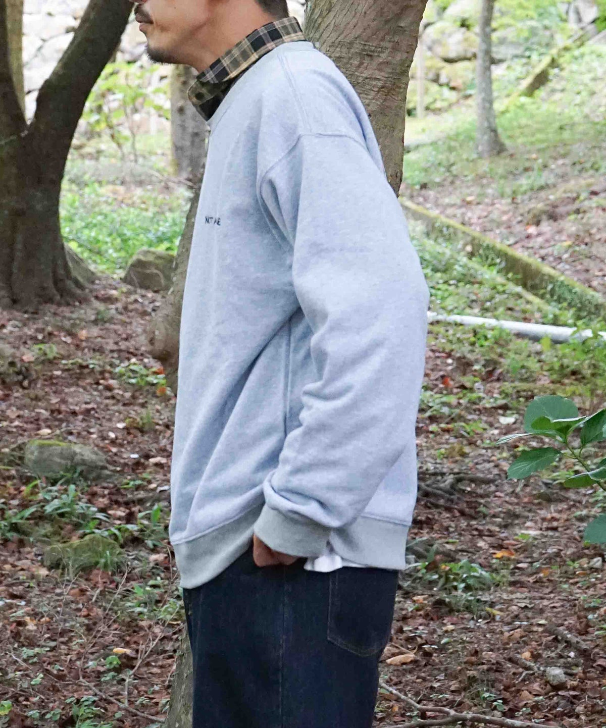  ジムマスター｜10.3oz NOT ALONE 刺?スウェット [[G821730]][D]