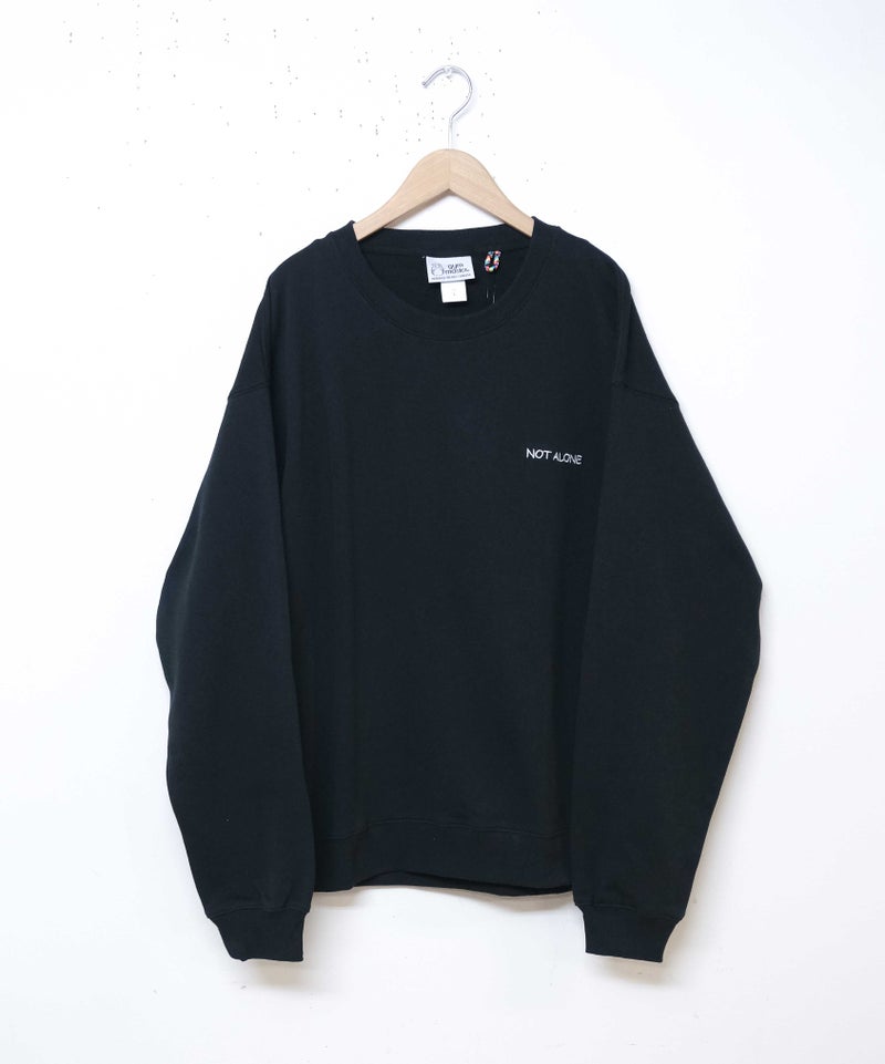  ジムマスター｜10.3oz NOT ALONE 刺?スウェット [[G821730]][D]