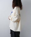 KAKELA & TRANQUIL｜ロゴ刺繍ワイドスウェット [[12607-564-10]][D]