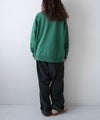  KAKELA & TRANQUIL｜カレッジロゴ刺繍ワイドスウェット [[12607-562-10]][D]