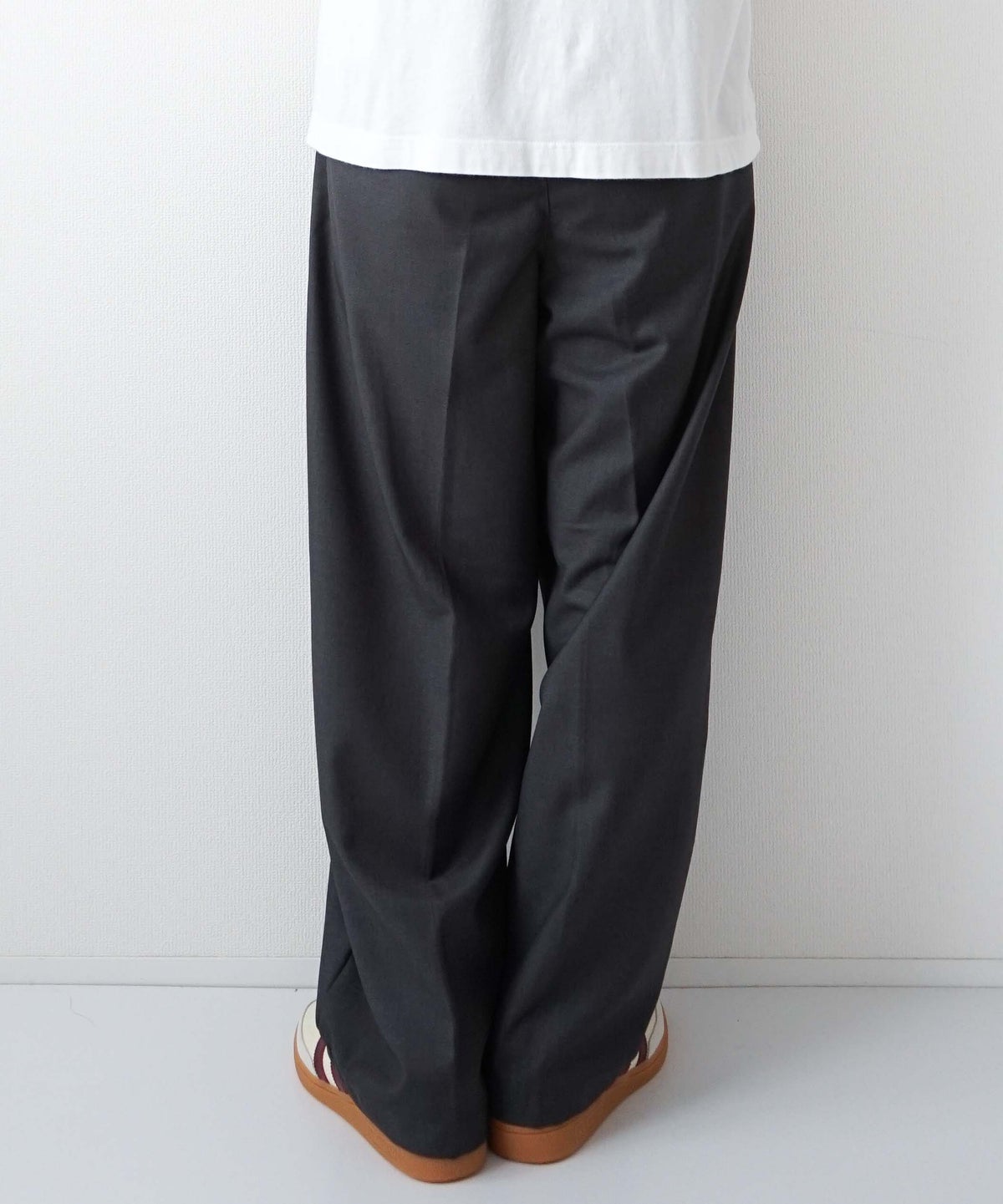  day standard｜ツータックワイドテーパードパンツ [[MF8131]][D]
