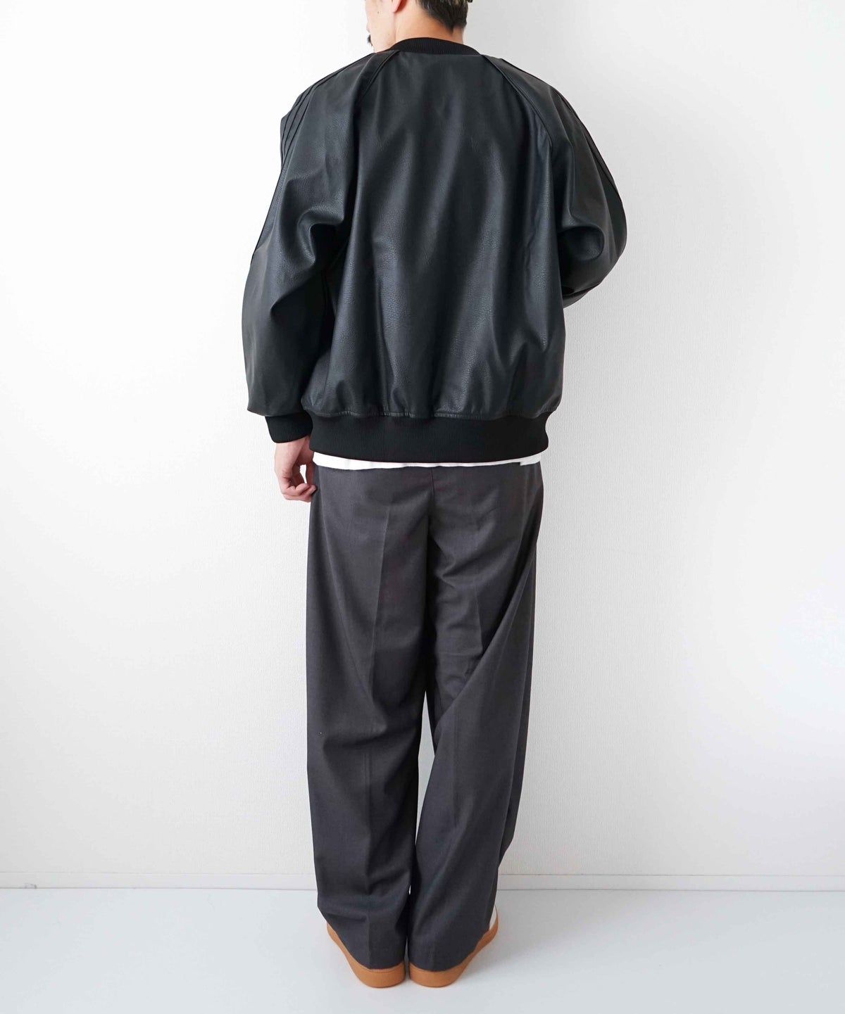  day standard｜ツータックワイドテーパードパンツ [[MF8131]][D]