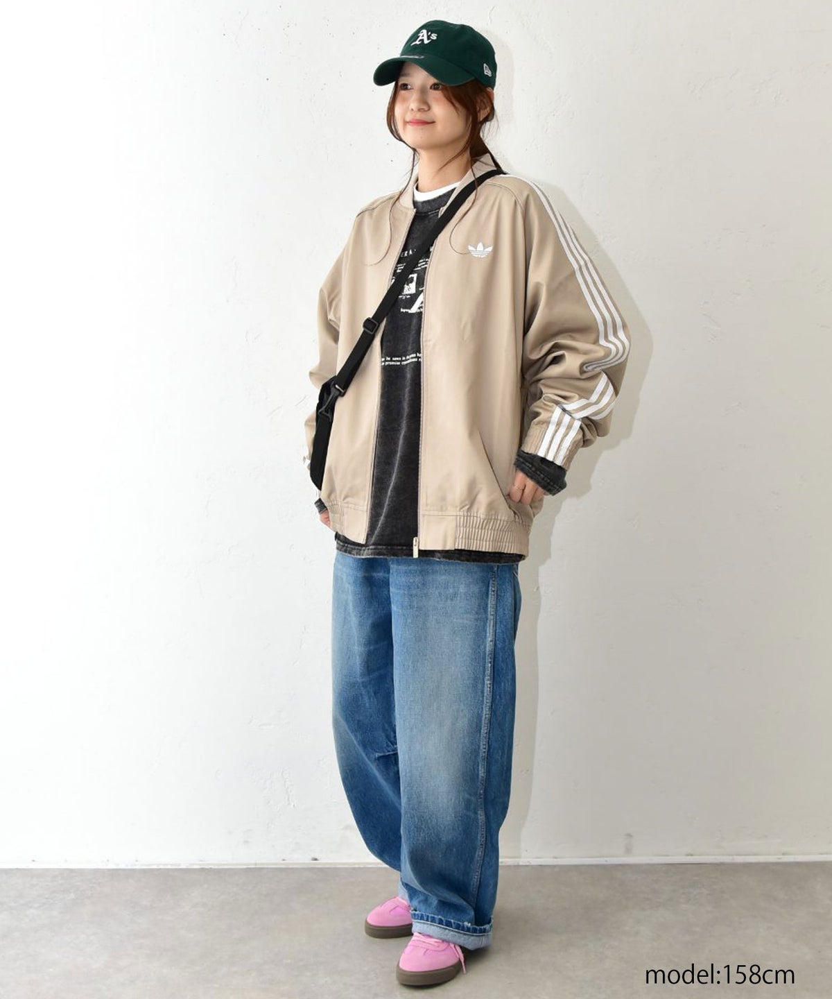  adidas｜ST COTTON TWILL TRACKTOP [[LA104(KR1369/KR1371)]][C]