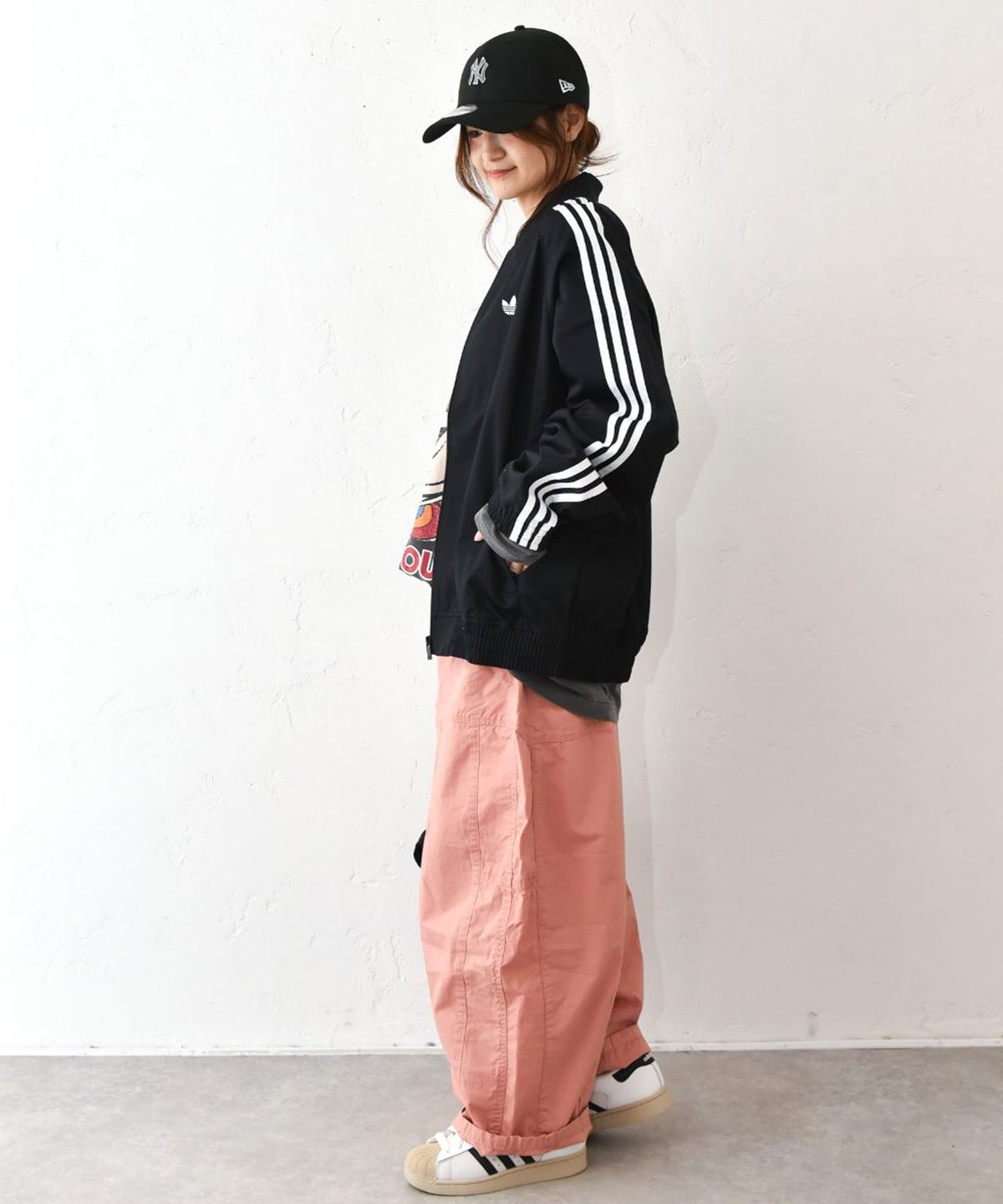  adidas｜ST COTTON TWILL TRACKTOP [[LA104(KR1369/KR1371)]][C]
