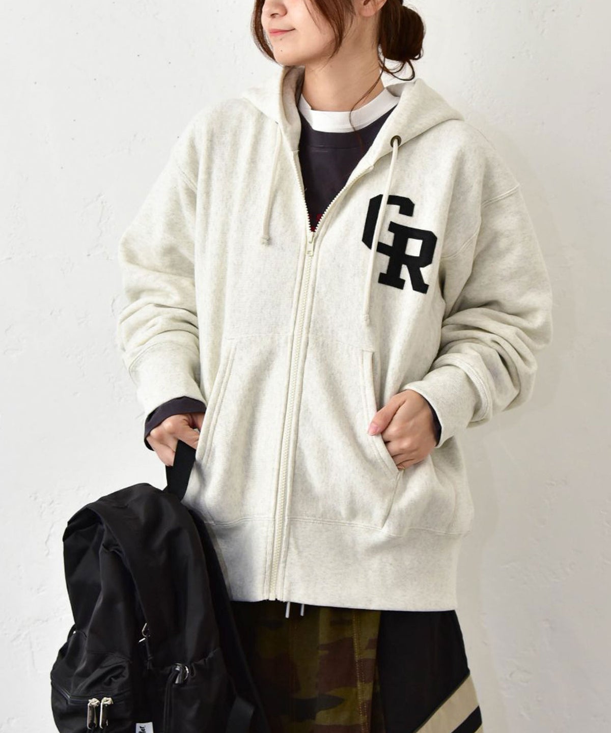 Champion｜REVERSE WEAVE ZIP HOODED SWEATSHIRT [[C3-E117]][C]