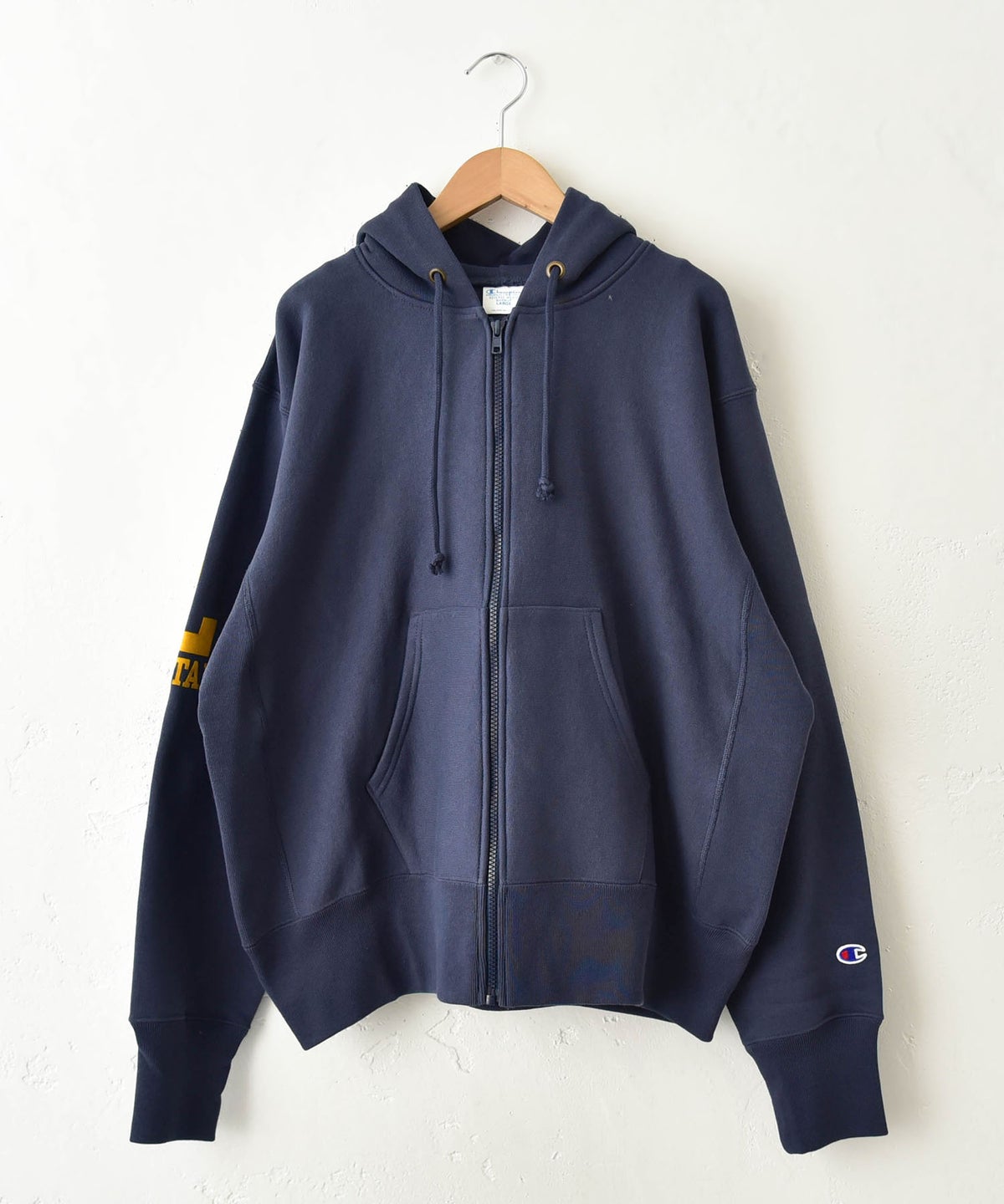 Champion｜REVERSE WEAVE ZIP HOODED SWEATSHIRT [[C3-E117]][C]