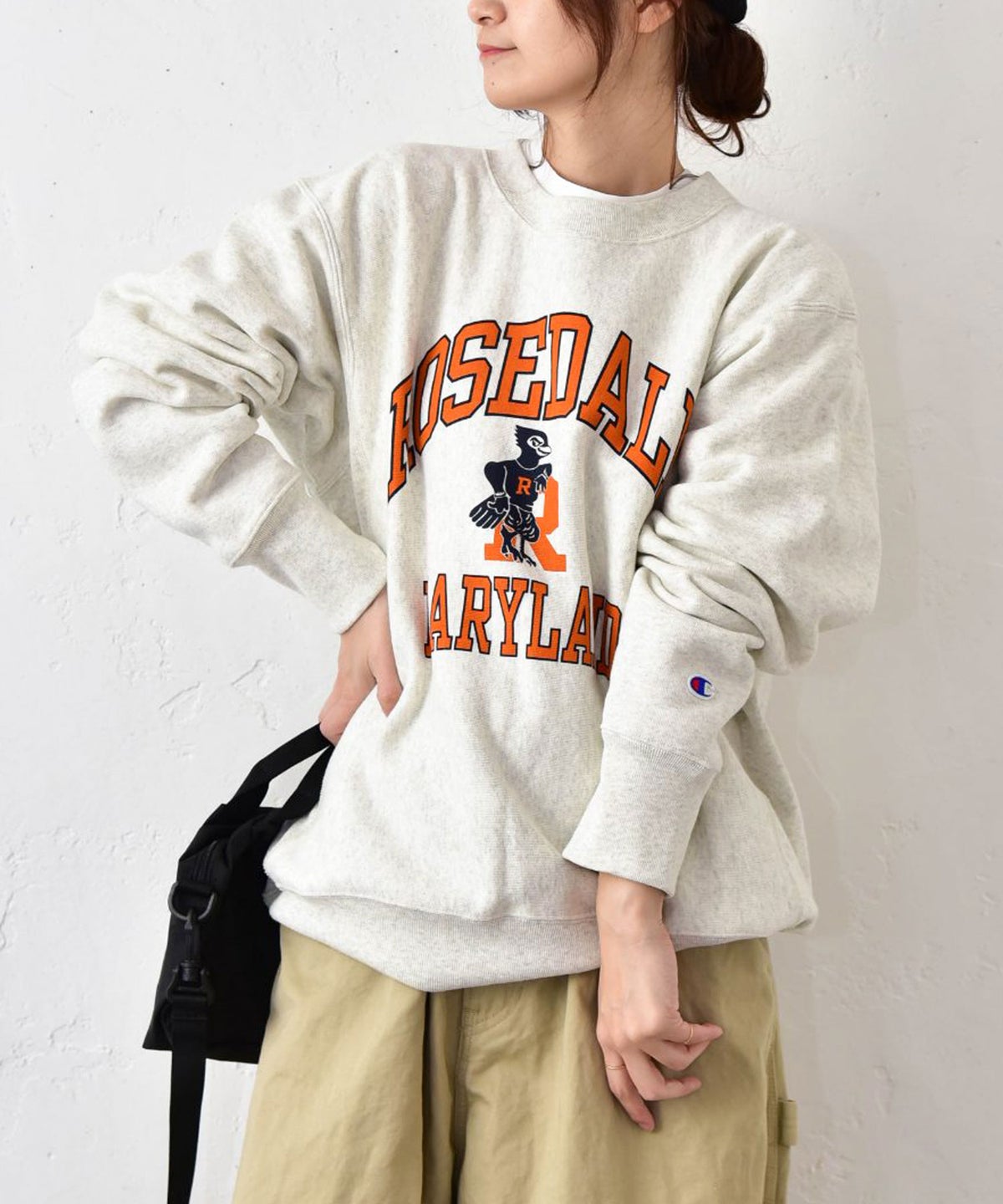 Champion｜REVERSE WEAVE CREW NECK SWEATSHIRT [[C3-E013]][C]