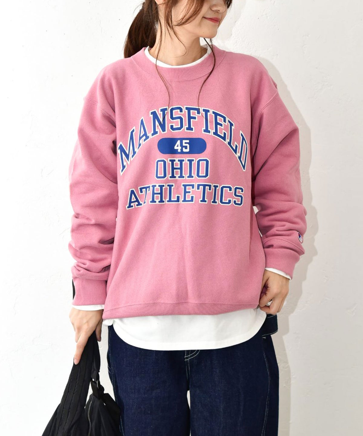 Champion｜REVERSE WEAVE CREW NECK SWEATSHIRT [[C3-E013]][C]
