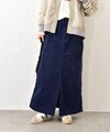 GRAMICCI｜CORDUROY LONG BAKER SKIRT [[GLSK6-FJP019]][C]