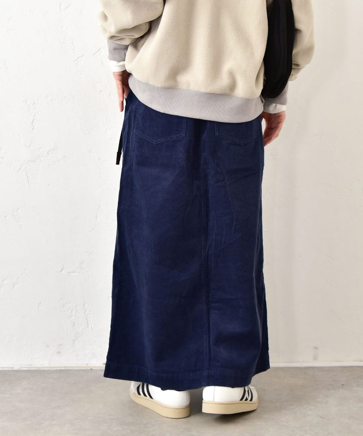 GRAMICCI｜CORDUROY LONG BAKER SKIRT [[GLSK6-FJP019]][C]