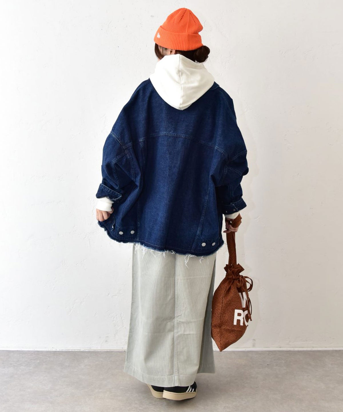 GRAMICCI｜CORDUROY LONG BAKER SKIRT [[GLSK6-FJP019]][C]