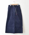 GRAMICCI｜CORDUROY LONG BAKER SKIRT [[GLSK6-FJP019]][C]