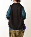 WILD THINGS｜BULKY FLEECE VEST [[WT26125AD]][C]
