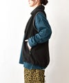 WILD THINGS｜BULKY FLEECE VEST [[WT26125AD]][C]