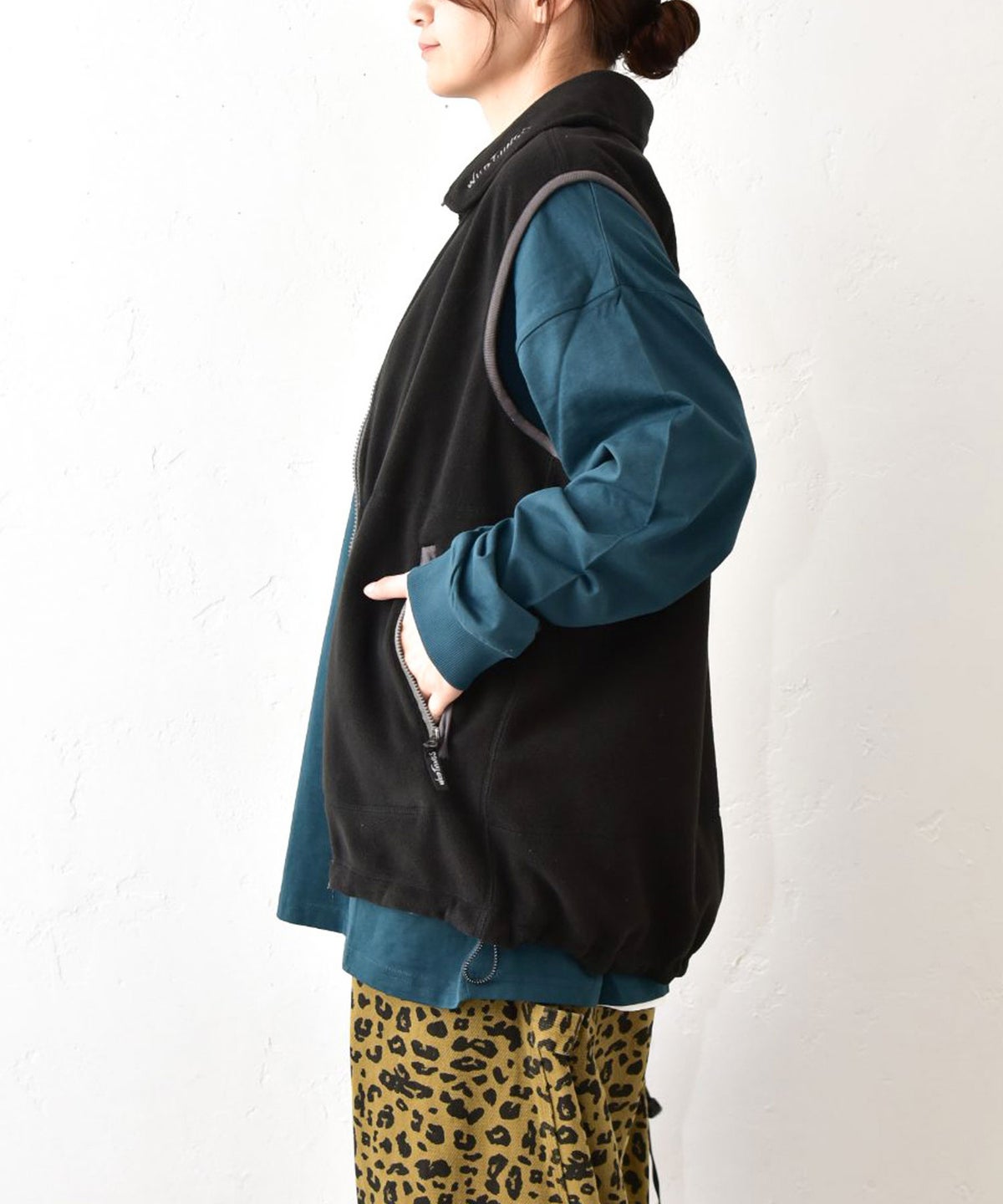 WILD THINGS｜BULKY FLEECE VEST [[WT26125AD]][C]