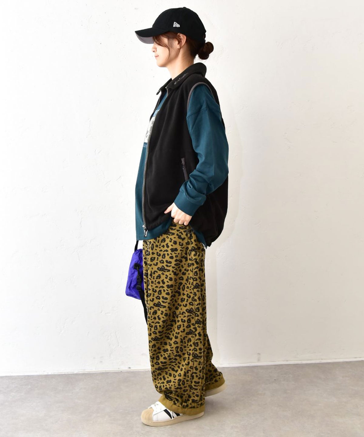 WILD THINGS｜BULKY FLEECE VEST [[WT26125AD]][C]
