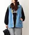 WILD THINGS｜BULKY FLEECE VEST [[WT26125AD]][C]