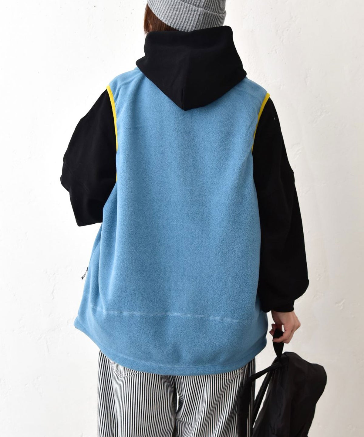 WILD THINGS｜BULKY FLEECE VEST [[WT26125AD]][C]