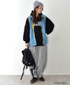 WILD THINGS｜BULKY FLEECE VEST [[WT26125AD]][C]