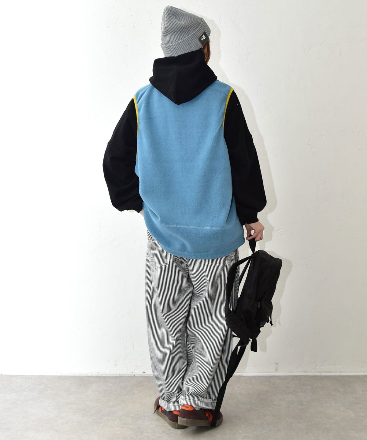 WILD THINGS｜BULKY FLEECE VEST [[WT26125AD]][C]
