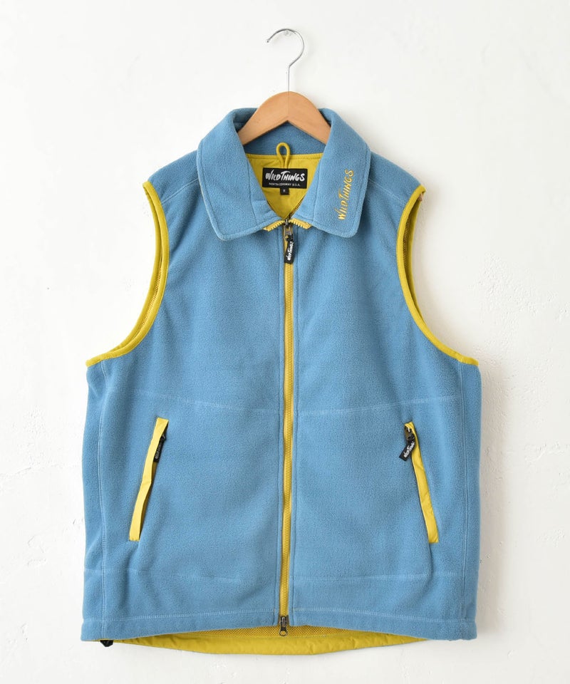 WILD THINGS｜BULKY FLEECE VEST [[WT26125AD]][C]
