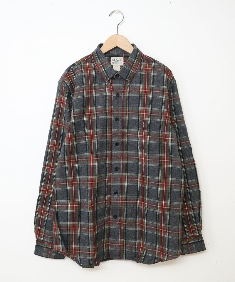  L.L.Bean｜スコッチ・ブラット・フランネル・シャツ [[505750]][C]