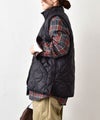  TAION｜MILITARY HI NECK W-ZIP DOWN VEST(SOFT SHELL) [[TAION-002ALSZML-1]][C]