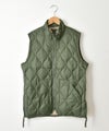  TAION｜MILITARY HI NECK W-ZIP DOWN VEST(SOFT SHELL) [[TAION-002ALSZML-1]][C]