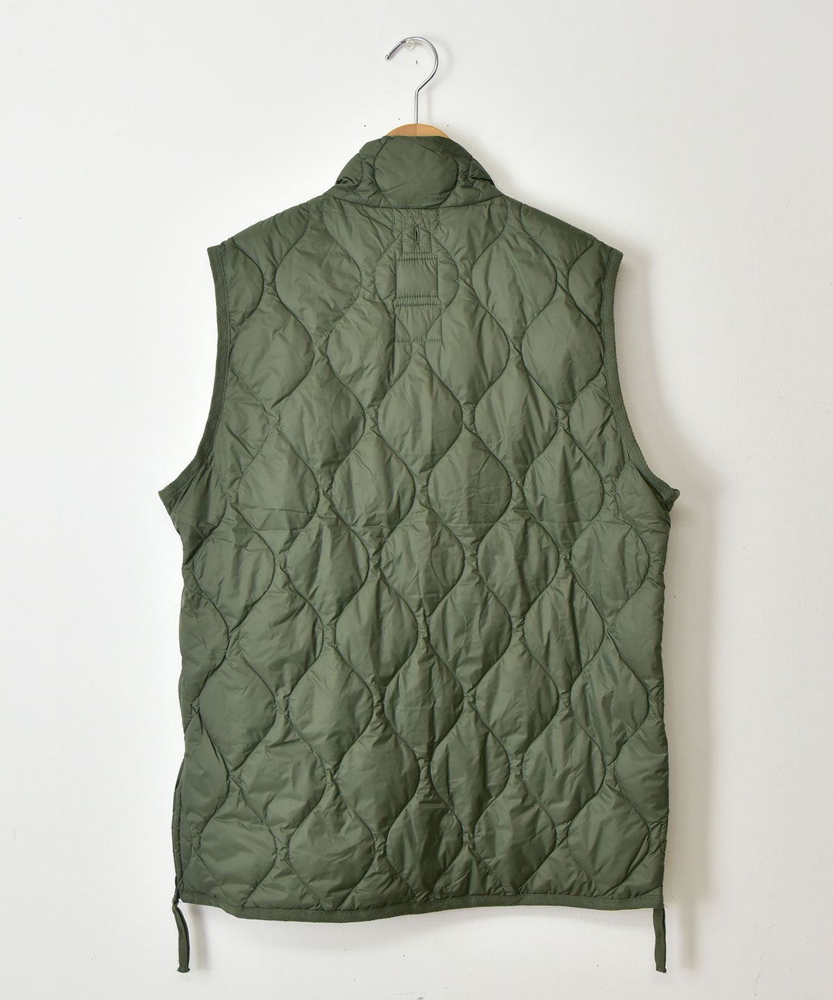  TAION｜MILITARY HI NECK W-ZIP DOWN VEST(SOFT SHELL) [[TAION-002ALSZML-1]][C]