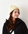 ARAN WOOLLEN MILLS｜柄編みニット帽 [[C982]][C]