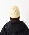 ARAN WOOLLEN MILLS｜柄編みニット帽 [[C982]][C]