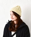 ARAN WOOLLEN MILLS｜柄編みニット帽 [[C982]][C]