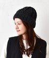 ARAN WOOLLEN MILLS｜柄編みニット帽 [[C982]][C]